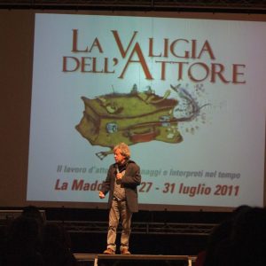 Paolo Rossi - La valigia dell'attore 2011 - Foto di Gianni Fano