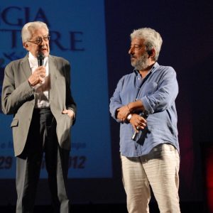 Ettore Scola, Gianfranco Cabiddu - La valigia dell'attore 2012 - Foto di Fabio Presutti