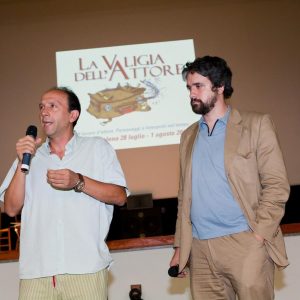 Gianluca Greco, Boris Sollazzo - La valigia dell'attore 2010 - Foto di Eugenio Schirru