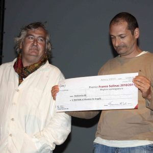 Premiazione Solinas a La Maddalena - Umberto Contarello, Massimo De Angelis - La valigia dell'attore 2011 - Foto di Eugenio Mangia