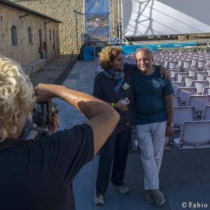 28 luglio - Fortezza I Colmi - Giovanna Gravina e Babak Karimi - La Valigia dell'Attore 2017 - foto di Fabio Presutti
