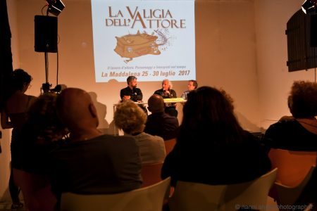 27 luglio - Fortezza i Colmi - Incontro con Pierluigi Giorgio - La Valigia dell'Attore 2017 - foto di Nanni Angeli